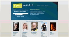 Desktop Screenshot of freeluettelo.fi